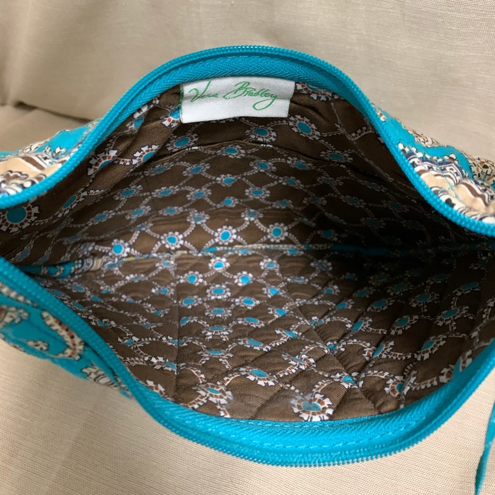 Vera Bradley Purple Punch/Totally Turq 2 Bag combo - Picture 3 of 8